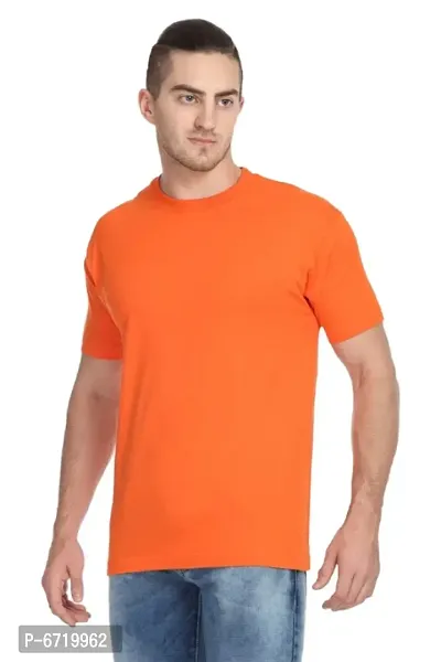 Fidato Mens Half Sleeves Round Neck T-shirt-thumb3