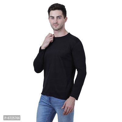 Fidato Mens Full Sleeves Round Neck T-shirt-thumb3