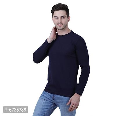 Fidato Mens Full Sleeves Round Neck T-shirt-thumb3