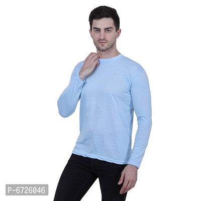 Fidato Mens Full Sleeves Round Neck T-shirt-thumb3