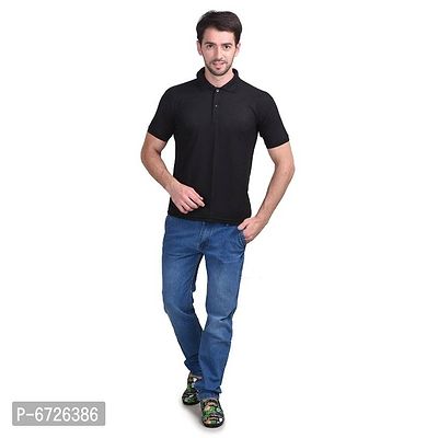 Fidato Mens Half Sleeves Polo T-shirt-thumb3