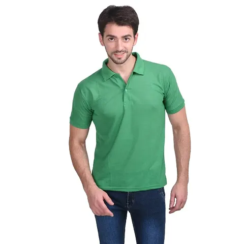 Fidato Mens Half Sleeves Polo T-shirt