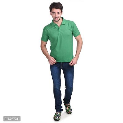 Fidato Mens Half Sleeves Polo T-shirt-thumb5