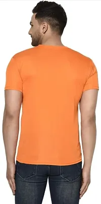 Classic Polyester Solid Tshirt for Men, Pack of 3-thumb1