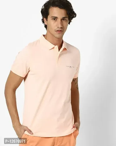 Fidato Mens Plain Polo Neck t-Shirt