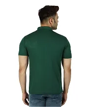 Fidato Solid Polo Neck T-Shirt for  Men's - Pack of 2-thumb2