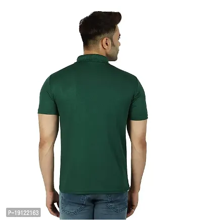 Fidato Solid Polo Neck T-Shirt for  Men's - Pack of 2-thumb3