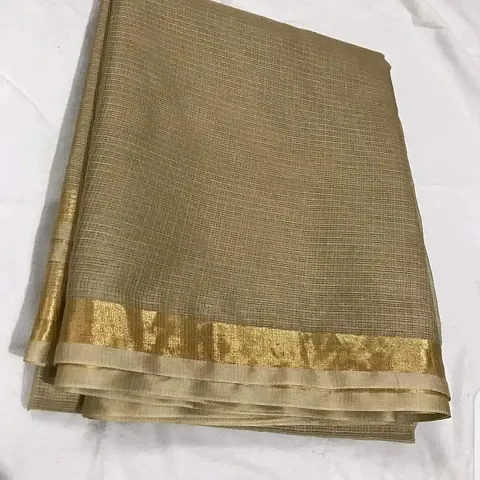 Alluring Cotton Silk Saree with Blouse piece 