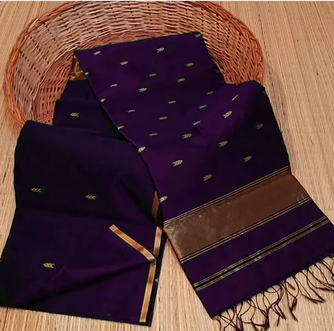 Stylish Silk Saree with Blouse piece