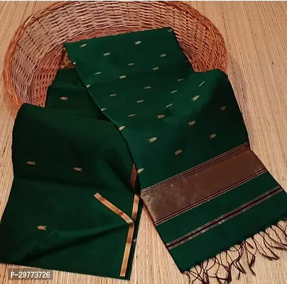 Stylish Cotton Silk Saree with Blouse piece