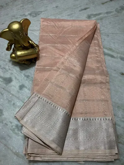 Stylish Silk Saree with Blouse piece