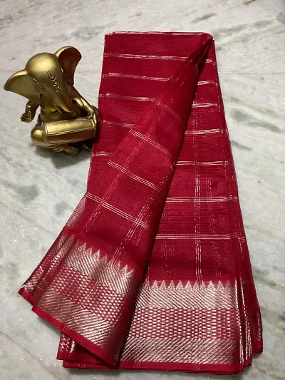 Stylish Silk Saree with Blouse piece