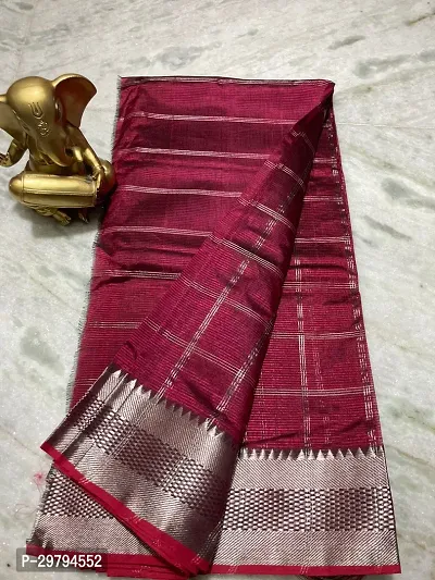 Stylish Cotton Silk Saree with Blouse piece