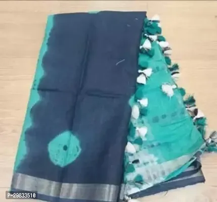 Stylish Cotton Saree with Blouse Piece