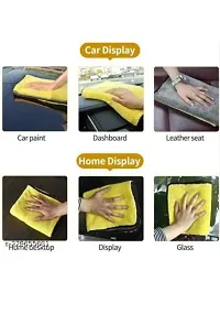 Ultra-Thick Microfiber Cleaning Cloth, Multipurpose Household Kitchen Towels,-thumb1