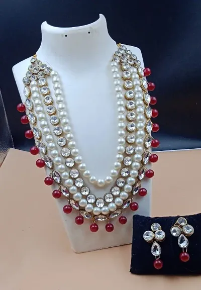 Stylish Womens Alloy Jewellery Set for Party