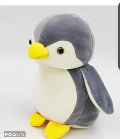 Grey Penguin Soft Toys For Kids-thumb0