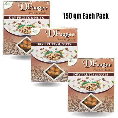 Dfoogee Natural Premium Quality 150 gm Each Pack California Almond Box