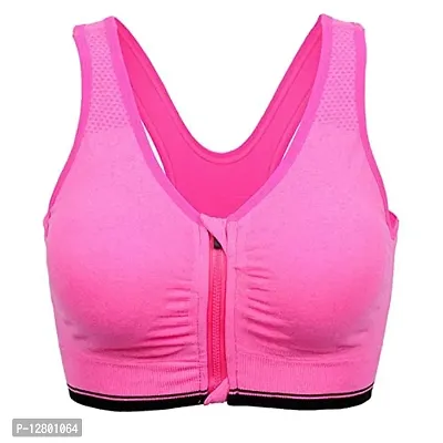 Buy Womens Sports Bra Seamless Racerback Removable Padded Support