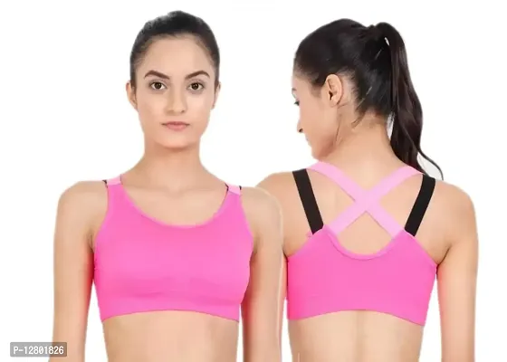 Women's Sports Bras Comfort Active Bras With Removable Padded Support  Workout Fitness Yoga Bra S-XL 