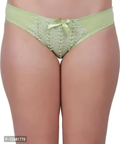 Womens Gorgeous Honeymoon Double Push up Bra Panty Bridal Green 32B-thumb5