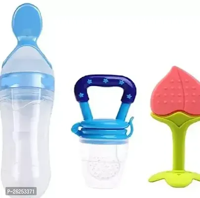 MOM S SIP Baby Cerelac Rice Paste Milk Cereal Bottle Food Feeder for 6 to 12 Months Baby Combo Pack of 3