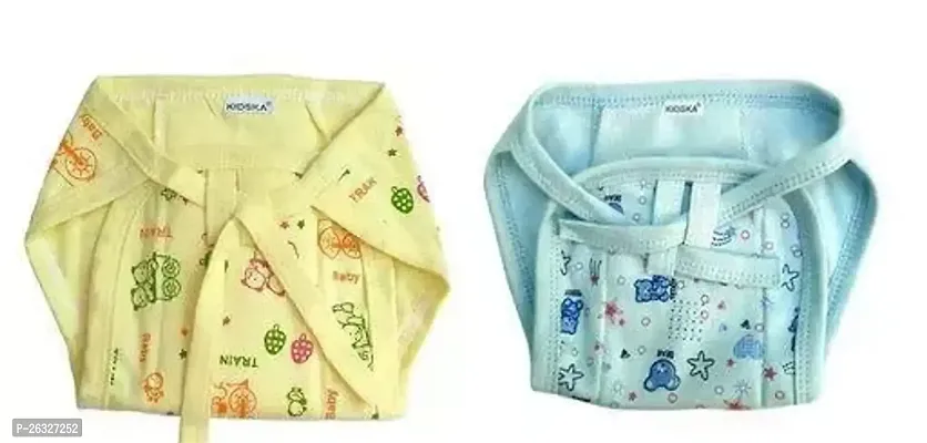 Fancy Baby Cloth Diapers For Girls and Boys Pack Of 2