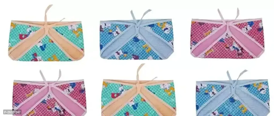 Fancy Baby Cloth Diapers For Girls and Boys Pack Of 6