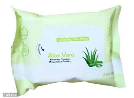 1 ALOE VERA WIPES FACE CLEANING FACIAL WIPES-thumb0