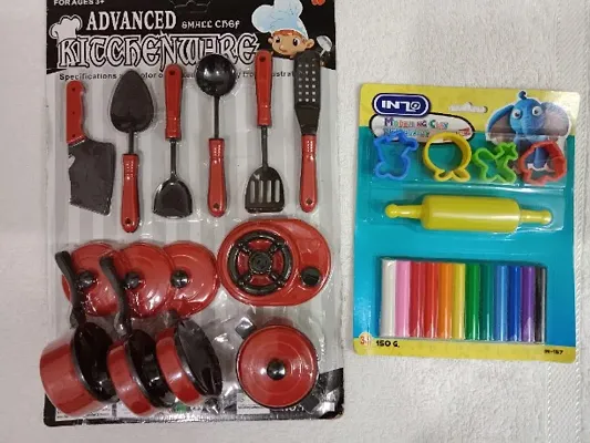 cooking toys and clay