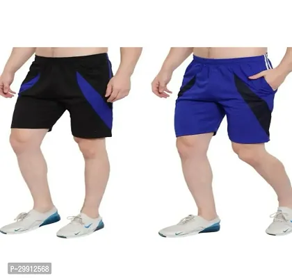 Stylish Polyester Short For Men Pack Of 2