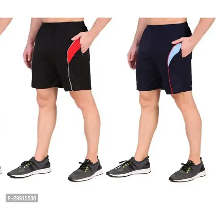 Stylish Polyester Short For Men Pack Of 2