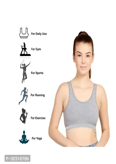 Stylish Sports Bra Pack Of 3-thumb4