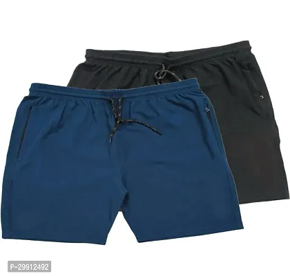 Stylish Polyester Short For Men Pack Of 2