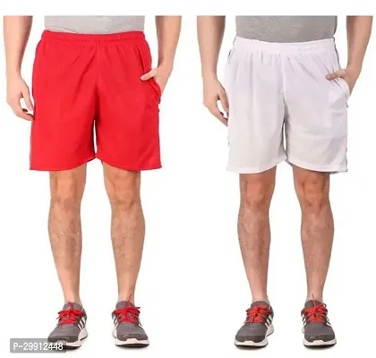 Stylish Polyester Short For Men Pack Of 2