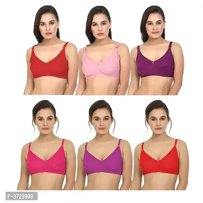 Women Trendy Bra Pack Of 6