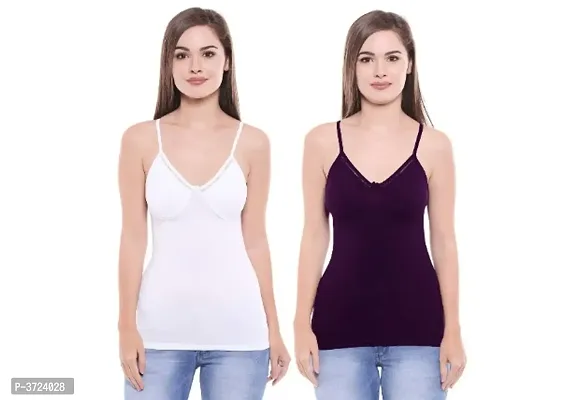 Women Trendy Camisole Pack Of 2-thumb0