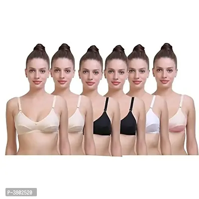Women Trendy VIP Bra Pack Of 6 (Plus Size Available)-thumb0