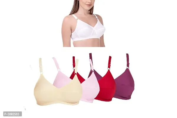 Women Trendy VIP Bra Pack Of 5 (Plus Size Available)-thumb0