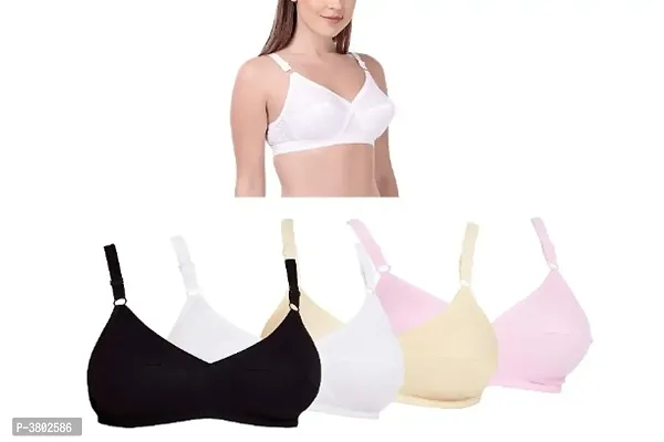 Women Trendy VIP Bra Pack Of 5 (Plus Size Available)