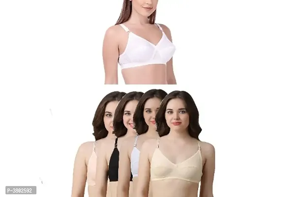 Women Trendy VIP Bra Pack Of 5 (Plus Size Available)-thumb0