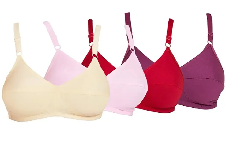 Women Trendy VIP Bra Pack Of 4 (Plus Size Available)