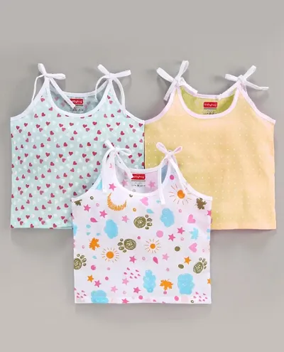 Stylish New Born Baby Printed Inner Wear Set Pack Of 3