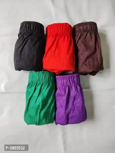 Women Solid Panty Pack of 5