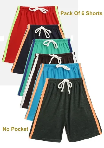 Kids Boys Shorts Pack of 6