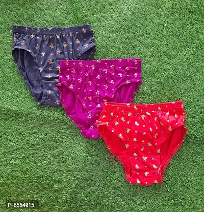 Women Printed Panty Pack of 3