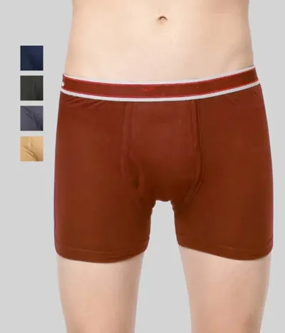 Comfortable Cotton Blend Trunks 