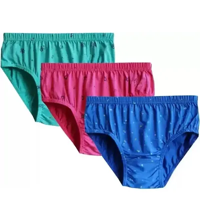 Trendy Cotton Printed Brief Pack Of 3