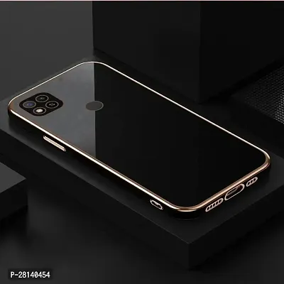 Flycase Back Cover Case for Mi Redmi 10A |10A Sport | Redmi 9 | Redmi 9 Activ | 9C | Poco C31 | Luxury 6D Chrome Design | Shockproof Soft TPU | Camera  Screen Protection | Stylish Back Case (Black)-thumb5