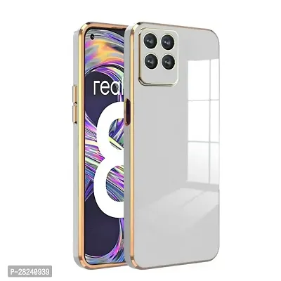 Flycase 6D Chrome Electroplated Case for Realme 8i / Narzo 50